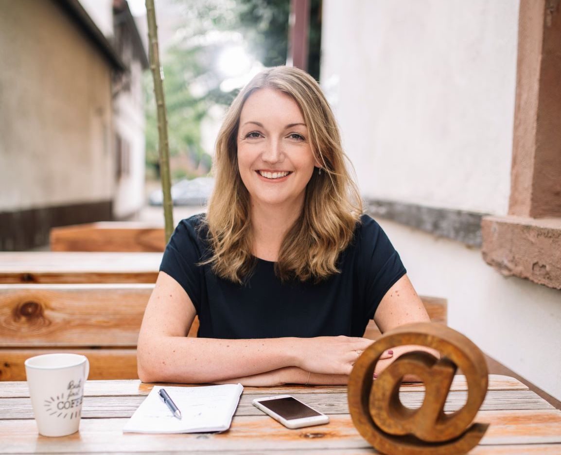 Kristina Weise bei der Arbeit